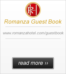 Romanza Hotel Guest Book